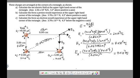 electric field solutions square box|electric field problems and solutions.